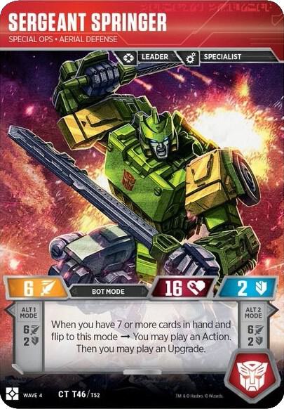 Transformers TCG: War for Cybertron: Siege II Singles 1/2