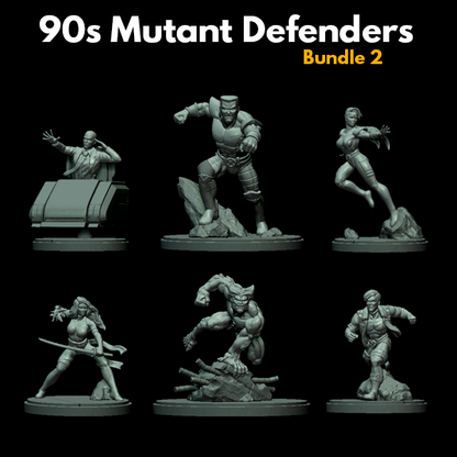 C27 Minis & Terrain September 2021 Release: Legendary X-Men Collection – Beast, Colossus, Jean Grey, Juggernaut, Morph, Professor X, Psylocke