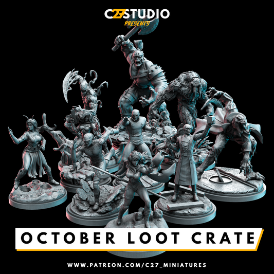 C27 Minis & Terrain October 2022 Release: A-Train, Carnage, Gladiator Hulk, Hope Summers, Man-Thing, Mantis, Red Skull, Silver Sable, Talisman, The Lizard, The Wrecker