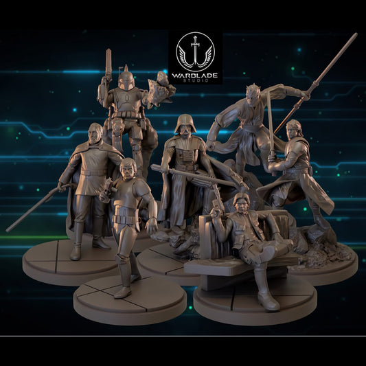 Warblade Studios Star Wars Shatterpoint Proxies | 40mm Miniature | 2022.12