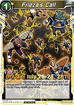 Frieza's Call (OTAKON 2019) BT1-109_PR Promo Foil