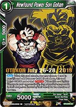 Newfound Power Son Gohan (OTAKON 2019) BT4-048_PR Promo Foil