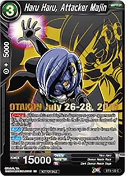 Haru Haru, Attacker Majin (OTAKON 2019) BT3-120_PR Promo Foil