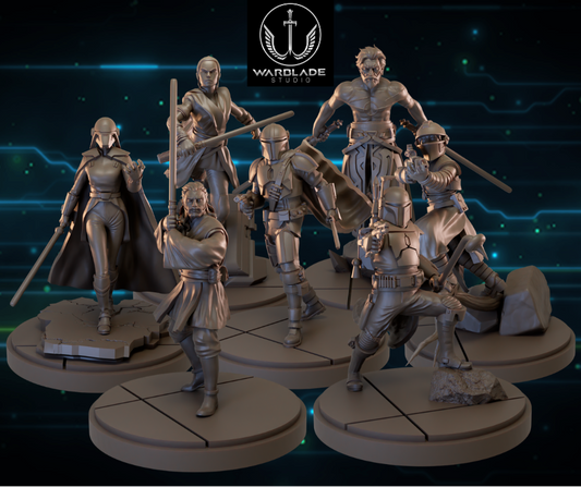 Warblade Studios Star Wars Shatterpoint Proxies | 40mm Miniature | 2023.02