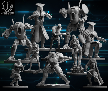 Warblade Studios Star Wars Shatterpoint Proxies | 40mm Miniature | 2024.08