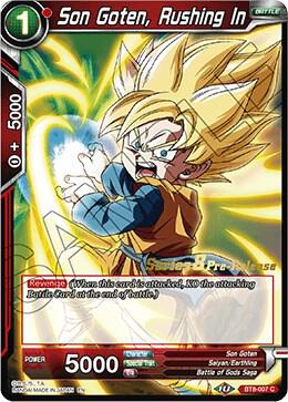 Son Goten, Rushing In BT8-007_PR Common