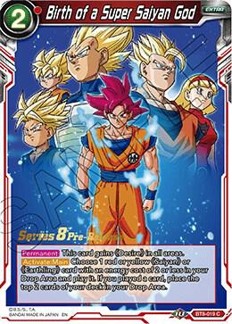 Birth of a Super Saiyan God BT8-019_PR Common