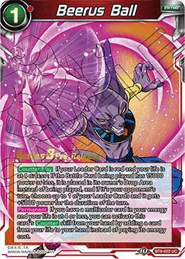 Beerus Ball BT8-022_PR Uncommon