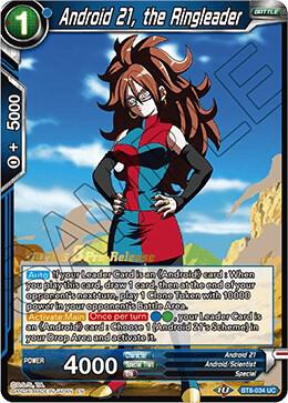 Android 21, the Ringleader BT8-034_PR Uncommon