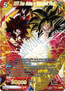 SS4 Son Goku, a Heartfelt Plea (SPR) BT8-110 Special Rare