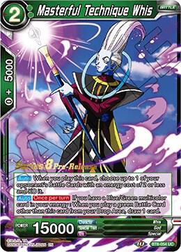 Masterful Technique Whis BT8-054_PR Uncommon