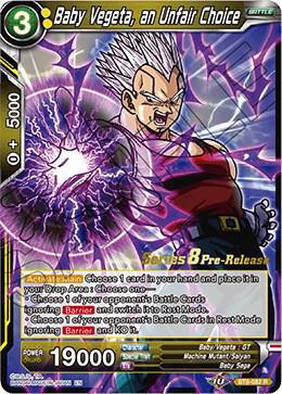Baby Vegeta, an Unfair Choice BT8-082_PR Rare