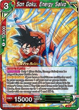 Son Goku, Energy Salvo BT8-106_PR Rare
