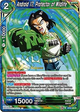 Android 17, Protector of Wildlife BT8-120_PR Rare