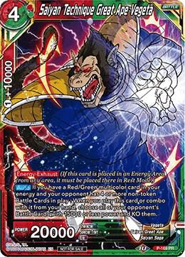 Saiyan Technique Great Ape Vegeta P-169 Promo