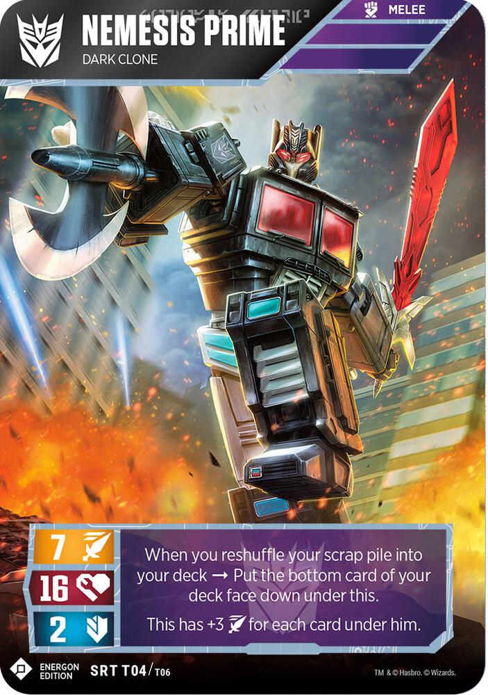 Transformers TCG: Wave 1 Singles 1/2