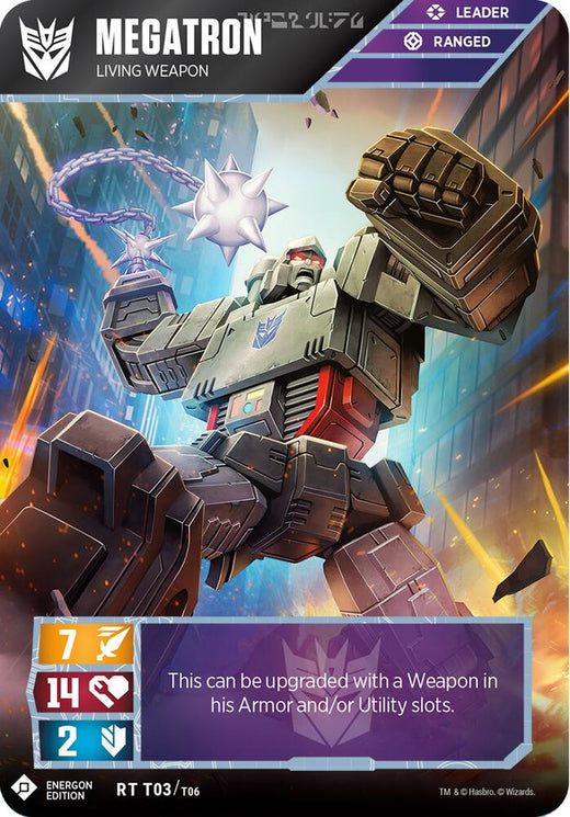 Megatron - Arma viviente (Ener T03 Rara)