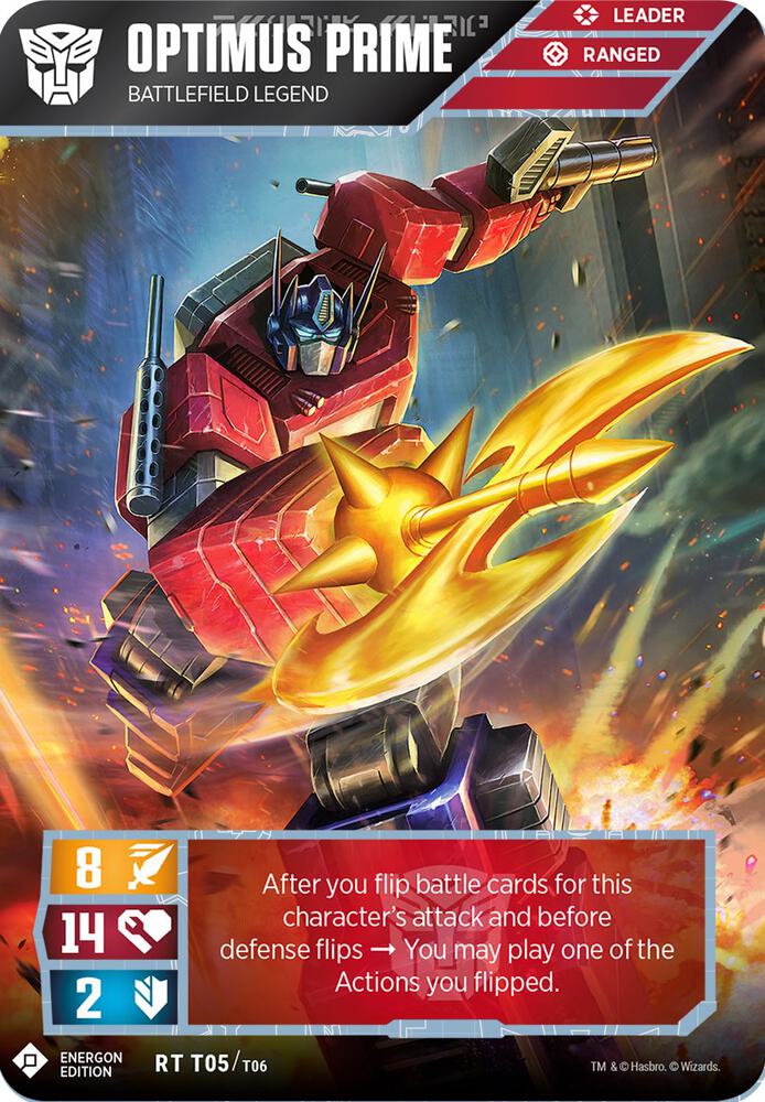 Transformers TCG: Wave 1 Singles 1/2