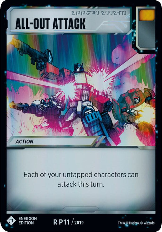Ataque Total (Edición Energon P11/2019 Rara)