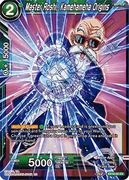 Master Roshi, Kamehameha Origins EX10-02 Expansion Rare