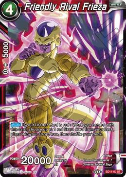 Friendly Rival Frieza SD11-02 Starter Rare