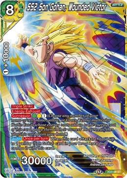 SS2 Son Gohan, Wounded Victor XD3-08 Starter Rare