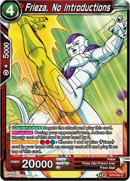 Frieza, No Introductions BT9-003 Common