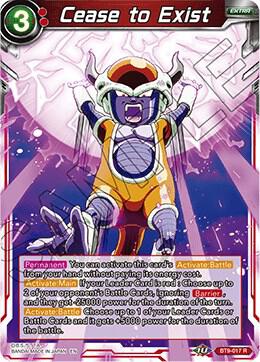 Cease to Exist BT9-017 Rare