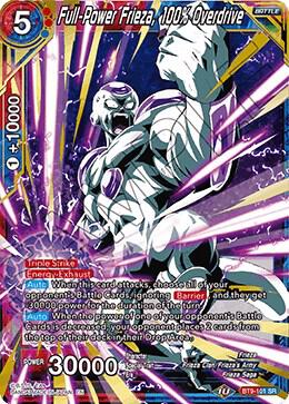 Full-Power Frieza, 100% Overdrive BT9-101 Super Rare