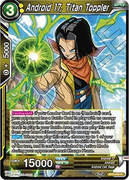 Android 17, Titan Toppler BT9-056 Common