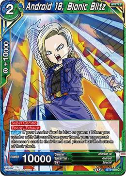 Android 18, Bionic Blitz BT9-099 Common