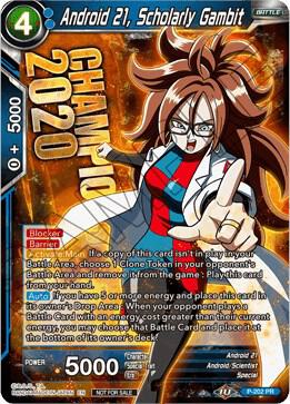 Android 21, Scholarly Gambit P-202 Promo
