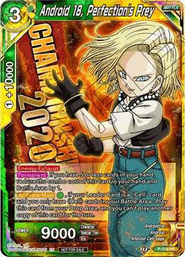 Android 18, Perfection's Prey P-210 Promo