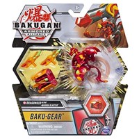 Bakugan Ultra 3-inch Tall Collectible Action Figure - Dragonoid with Transforming Baku-Gear
