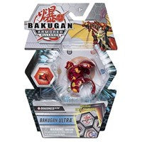 Bakugan Ultra 3-inch Tall Collectible Transforming Creature - Pyrus Dragonoid