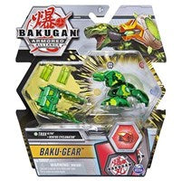 Bakugan Ultra 3-inch Tall Collectible Action Figure - Trox with Transforming Baku-Gear