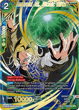 Android 18, Bionic Blitz (SPR) BT9-099 Special Rare