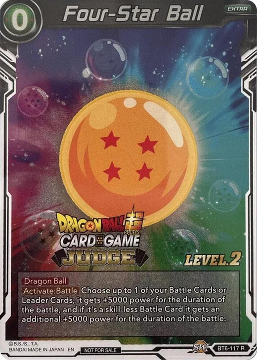 Four-Star Ball (Level 2) BT6-117 Promo