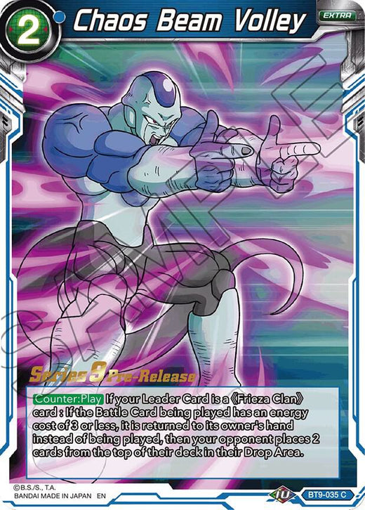 Chaos Beam Volley BT9-035 Common