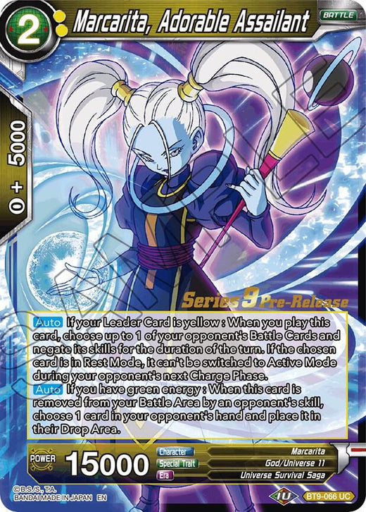 Marcarita, Adorable Assailant BT9-066 Uncommon