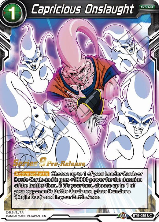 Capricious Onslaught BT9-085 Uncommon