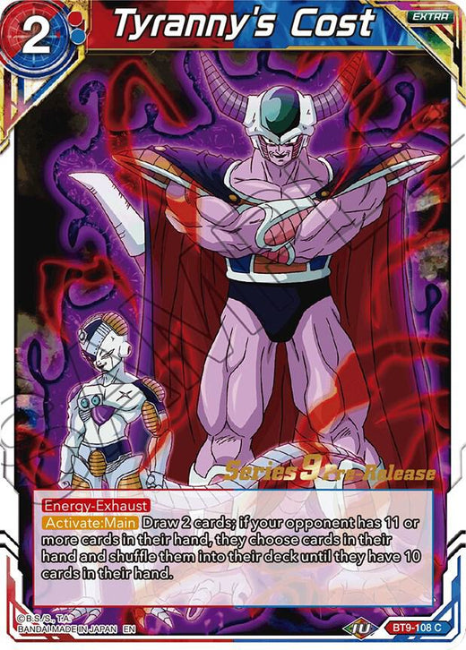 Tyranny's Cost BT9-108 Common