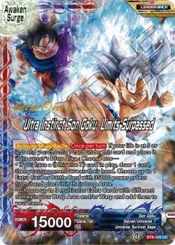 Son Goku // Ultra Instinct Son Goku, Limits Surpassed BT9-100 Uncommon