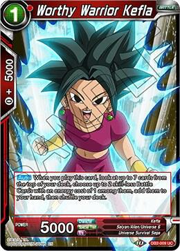 Worthy Warrior Kefla DB2-009 Uncommon