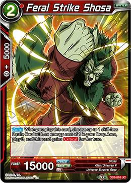Feral Strike Shosa DB2-016 Uncommon