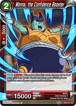 Monna, the Confidence Booster DB2-017 Uncommon