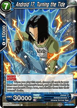 Android 17, Turning the Tide DB2-036 Rare