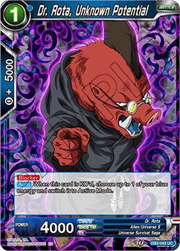 Dr. Rota, Unknown Potential DB2-042 Uncommon