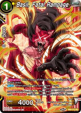 Basil, Fatal Rampage DB2-111 Super Rare