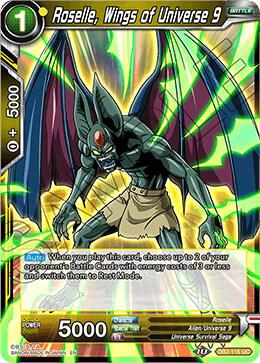 Roselle, Wings of Universe 9 DB2-116 Uncommon